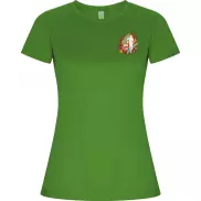 Imola sportowa koszulka damska z krótkim rękawem, 2xl, zielony