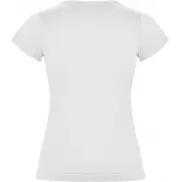 Jamaica koszulka damska z krótkim rękawem, l, biały