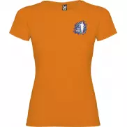 Jamaica koszulka damska z krótkim rękawem, l, pomarańczowy