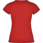 Jamaica koszulka damska z krótkim rękawem, s, czerwony