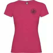 Jamaica koszulka damska z krótkim rękawem, 2xl, różowy