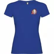 Jamaica koszulka damska z krótkim rękawem, 2xl, niebieski