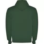 Montblanc bluza unisex z kapturem z suwakiem na całej długości, s, zielony