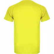 Montecarlo sportowa koszulka męska z krótkim rękawem, l, żółty