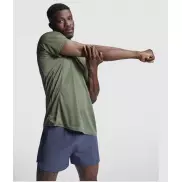 Montecarlo sportowa koszulka męska z krótkim rękawem, s, brazowy