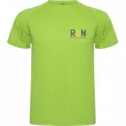Montecarlo sportowa koszulka męska z krótkim rękawem, s, zielony