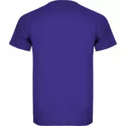 Montecarlo sportowa koszulka męska z krótkim rękawem, s, fioletowy