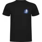 Montecarlo sportowa koszulka męska z krótkim rękawem, 2xl, czarny