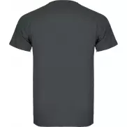 Montecarlo sportowa koszulka męska z krótkim rękawem, m, szary