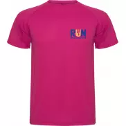 Montecarlo sportowa koszulka męska z krótkim rękawem, s, różowy