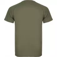 Montecarlo sportowa koszulka męska z krótkim rękawem, l, zielony