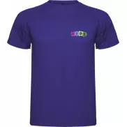 Montecarlo sportowa koszulka dziecięca z krótkim rękawem, 8, fioletowy