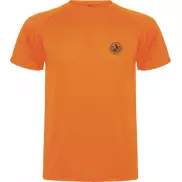 Montecarlo sportowa koszulka dziecięca z krótkim rękawem, 4, pomarańczowy