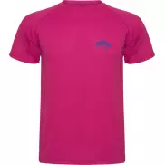 Montecarlo sportowa koszulka dziecięca z krótkim rękawem, 4, różowy