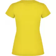Montecarlo sportowa koszulka damska z krótkim rękawem, s, żółty