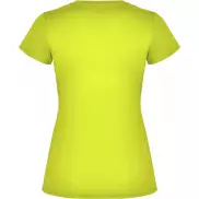 Montecarlo sportowa koszulka damska z krótkim rękawem, m, żółty