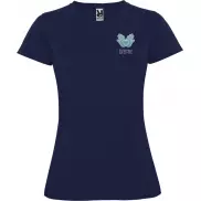 Montecarlo sportowa koszulka damska z krótkim rękawem, m, niebieski