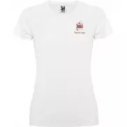 Montecarlo sportowa koszulka damska z krótkim rękawem, s, biały
