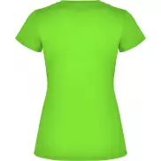 Montecarlo sportowa koszulka damska z krótkim rękawem, xl, zielony