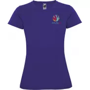 Montecarlo sportowa koszulka damska z krótkim rękawem, xl, fioletowy