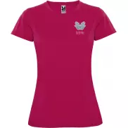 Montecarlo sportowa koszulka damska z krótkim rękawem, xl, różowy
