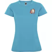 Montecarlo sportowa koszulka damska z krótkim rękawem, s, niebieski