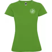 Montecarlo sportowa koszulka damska z krótkim rękawem, s, zielony