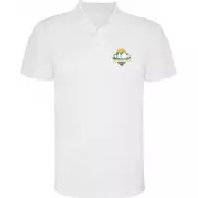 Monzha sportowa koszulka męska polo z krótkim rękawem, m, biały