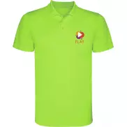 Monzha sportowa koszulka męska polo z krótkim rękawem, m, zielony