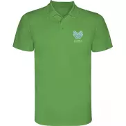 Monzha sportowa koszulka męska polo z krótkim rękawem, l, zielony