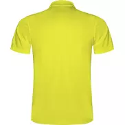 Monzha sportowa koszulka dziecięca polo z krótkim rękawem, 8, żółty