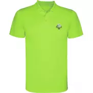 Monzha sportowa koszulka dziecięca polo z krótkim rękawem, 8, zielony