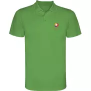Monzha sportowa koszulka dziecięca polo z krótkim rękawem, 12, zielony