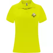 Monzha sportowa koszulka damska polo z krótkim rękawem, s, żółty