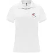 Monzha sportowa koszulka damska polo z krótkim rękawem, s, biały