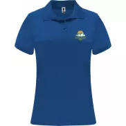 Monzha sportowa koszulka damska polo z krótkim rękawem, l, niebieski