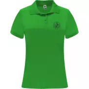 Monzha sportowa koszulka damska polo z krótkim rękawem, m, zielony