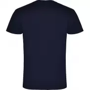 Samoyedo koszulka męska z krótkim rękawem i dekoltem w serek, m, niebieski
