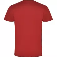 Samoyedo koszulka męska z krótkim rękawem i dekoltem w serek, l, czerwony