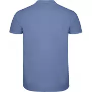 Star koszulka męska polo z krótkim rękawem, s, niebieski
