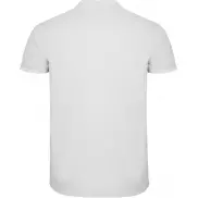 Star koszulka męska polo z krótkim rękawem, s, biały