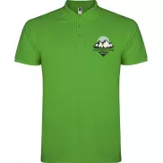 Star koszulka męska polo z krótkim rękawem, l, zielony