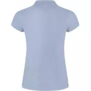 Star koszulka damska polo z krótkim rękawem, 3xl, niebieski
