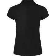Star koszulka damska polo z krótkim rękawem, xl, czarny