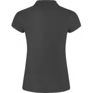 Star koszulka damska polo z krótkim rękawem, xl, szary