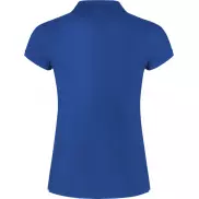 Star koszulka damska polo z krótkim rękawem, 2xl, niebieski
