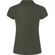 Star koszulka damska polo z krótkim rękawem, 2xl, zielony