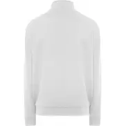 Ulan bluza unisex z zamkiem błyskawicznym na całej długości, s, biały