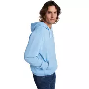 Urban męska bluza z kapturem, s, niebieski