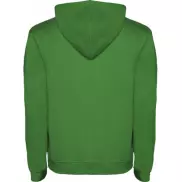 Urban męska bluza z kapturem, s, zielony, biały